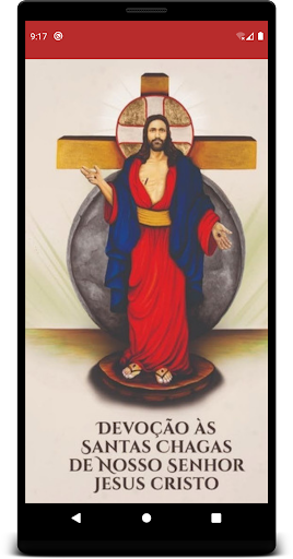 Android application Terço Santas Chagas de Jesus screenshort