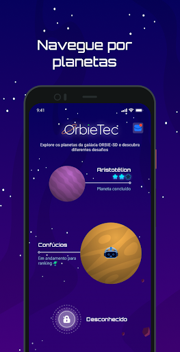 Android application Orbie screenshort
