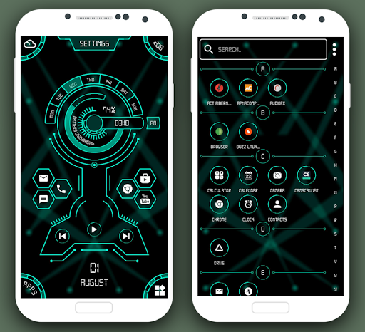 Screenshot of Unique Launcher 2 - LockApp