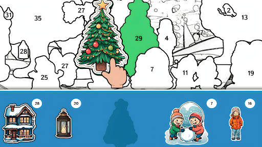 Sticker Book: Paint By Number Screen 2