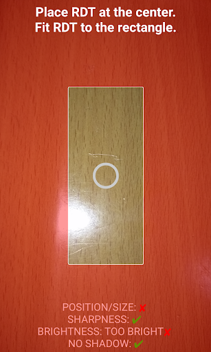 RDT Image Capture Screen 2