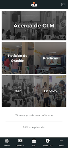 Android application CLM Lima screenshort