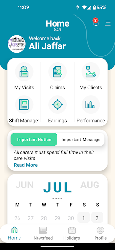 Carehub Mobile Screen 2