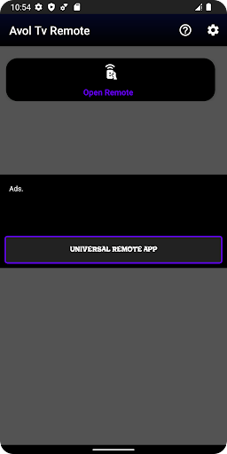 Android application Remote for Avol Tv screenshort