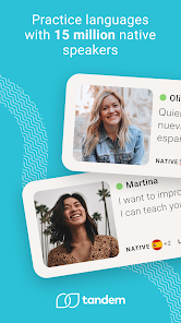 Tandem: Language exchange  screenshots 1