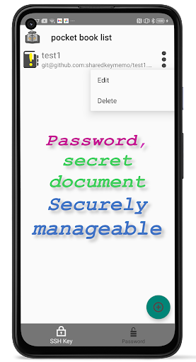 Android application Shared pocket book markdown screenshort