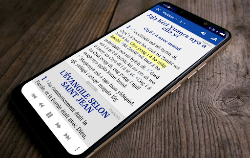 Android application Makaa Bible screenshort
