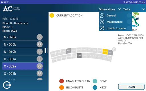 Advanced Cleaning Screen 3
