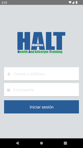 Android application HALT Spanish DPP screenshort
