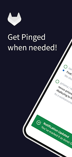 Android application Ping for Gitlab screenshort