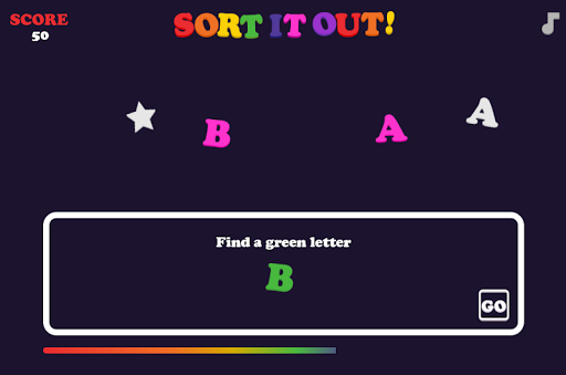 Sort It Out Screen 3
