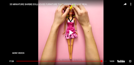 How to make doll furniture - Crafts