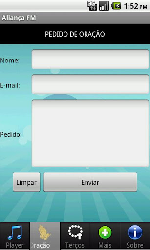 Rádio Aliança FM Screen 2