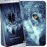 Ghost wolf king lock theme icon