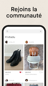 Vinted : l'application pour vendre vos vêtements.