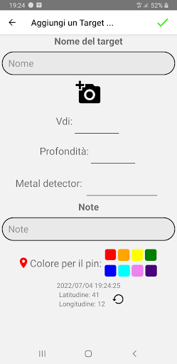 DetectApp: WayPoint Screen 3