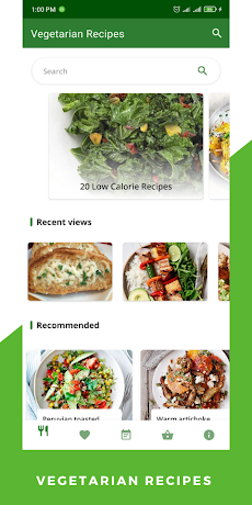 Healthy Vegetarian Recipesのおすすめ画像1