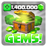 Gems Clash Royale Free Tips icon