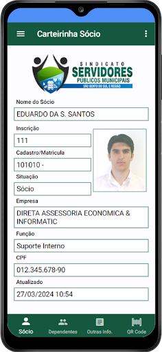 Sindicato Servidores SBS e CA Screen 3