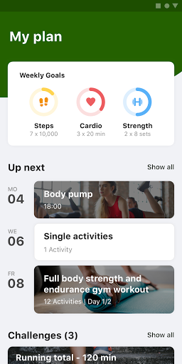 Android application Sportvision: Premium Gym screenshort