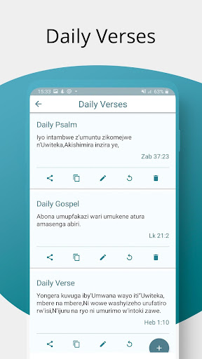 Kinyarwanda Bible Biblia Yera Screen 3