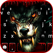 Bloody Mean Wolf Keyboard Theme