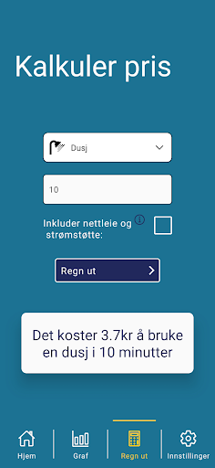 Strømpris - NÅ! Screen 3