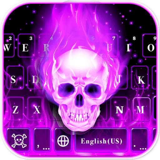 Skeleton Keyboard Theme  Icon