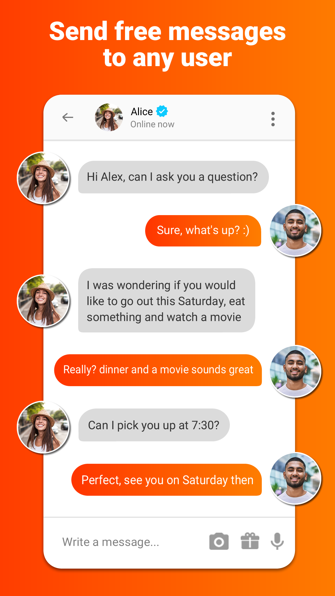 Android application Neenbo - Dating & Make Friends screenshort