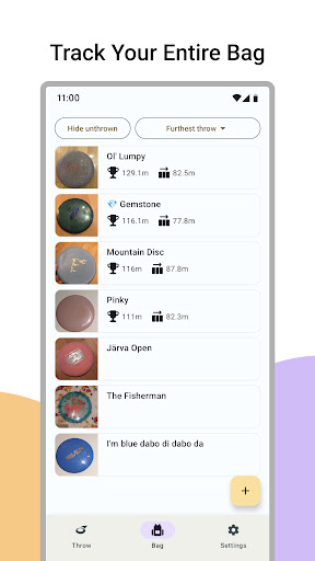 Full Bore Disc Golf Screen 2