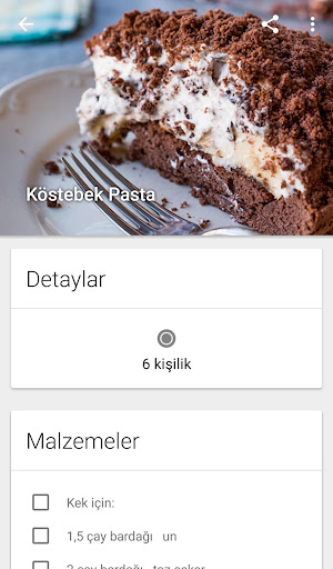 İnternetsiz Pasta Tarifleri Screenshot 3 - AppWisp.com
