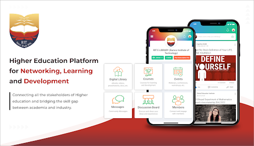 Android application RIT E-LIBRARY screenshort