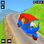Cover Image of डाउनलोड Superhero Tuk Tuk Auto Rickshaw Stunt Driving Game 1.0.5 APK