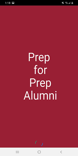 Android application Prep for Prep Alumni screenshort