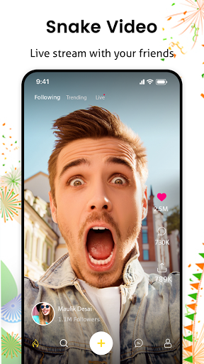 Snake video - Short Video App  Status Saver