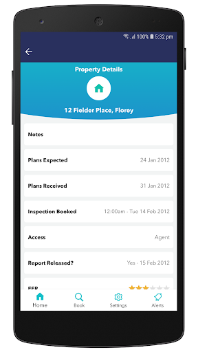 Residential-Reports Screen 3
