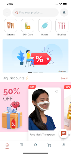 Android application NEWDENT screenshort