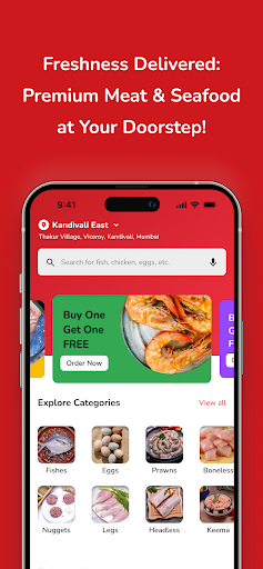 Zappfresh - Chicken, Mutton... Screenshot 1 - AppWisp.com