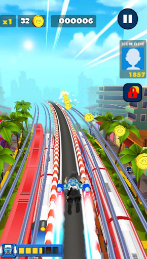 Android application Ninja Subway Hero screenshort