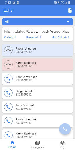 Auto Dialer OutBound (PREMIUM) Screenshot 2 - AppWisp.com