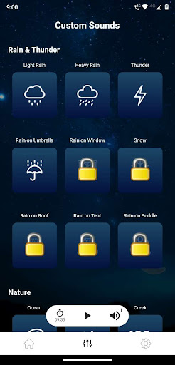 SleepWithSounds Screen 3
