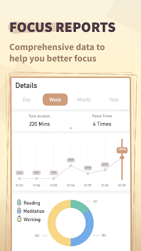 Striving: Pomodoro study timer Screen 3