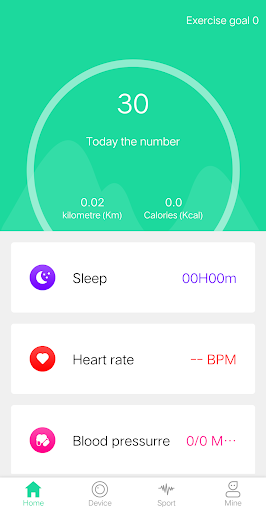 Android application HotFit screenshort
