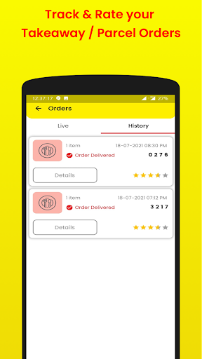 Ananda Vilas NV Parcel App Screen 2