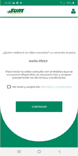 Video Consulta SUAT Screen 3