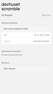 Devhuset Scramble