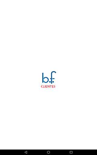 Android application BF Clientes screenshort