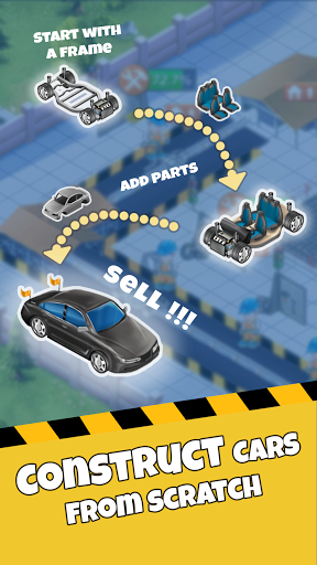 Code Triche Idle Car Factory: Car Builder, Tycoon Games 2021 APK MOD (Astuce) screenshots 1