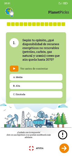 PlanetPicker Screen 3