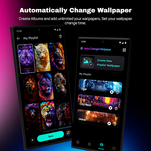 Live Wallpapers - Auto Changer Screen 2